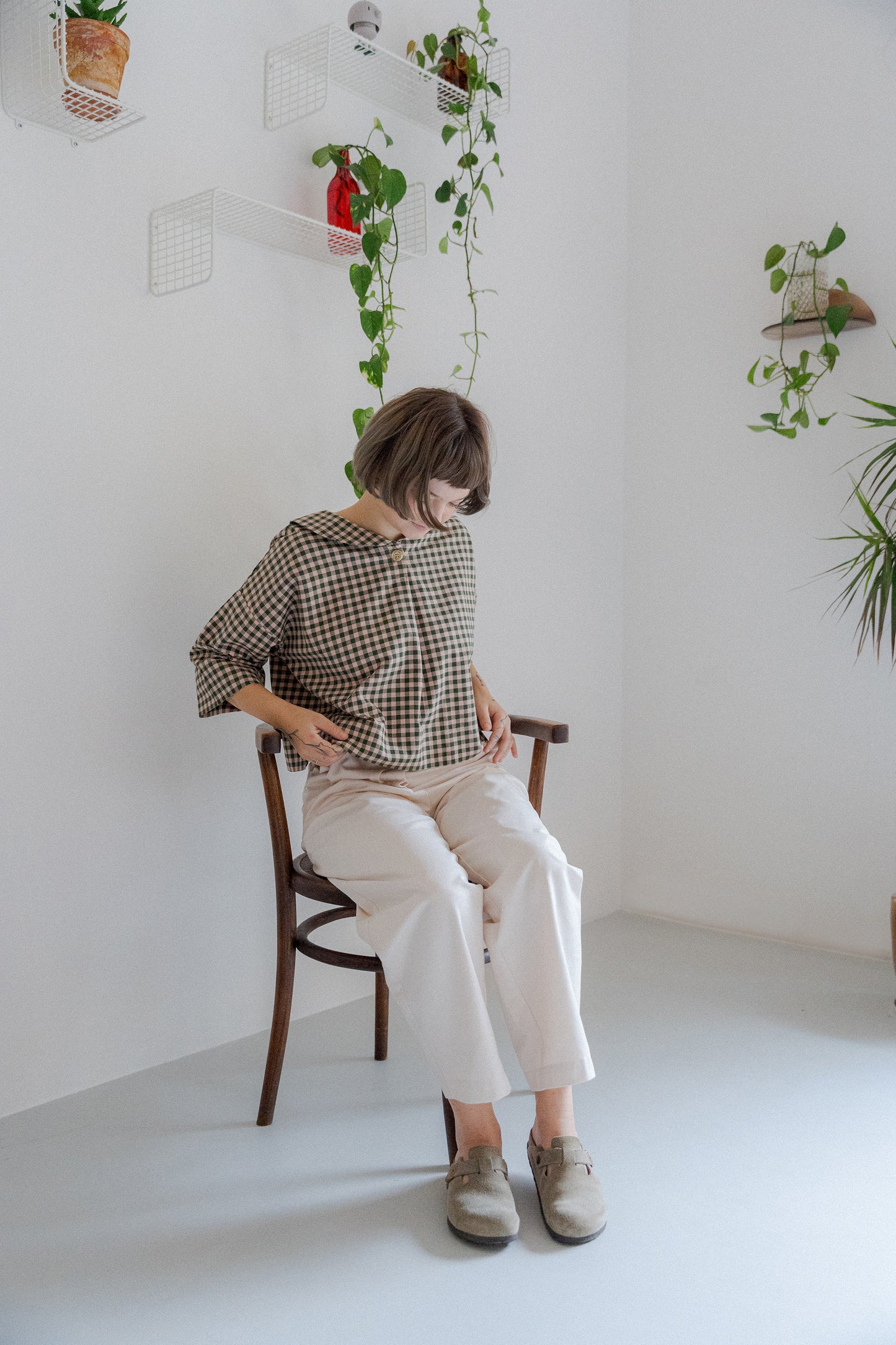 popeye gingham shirt