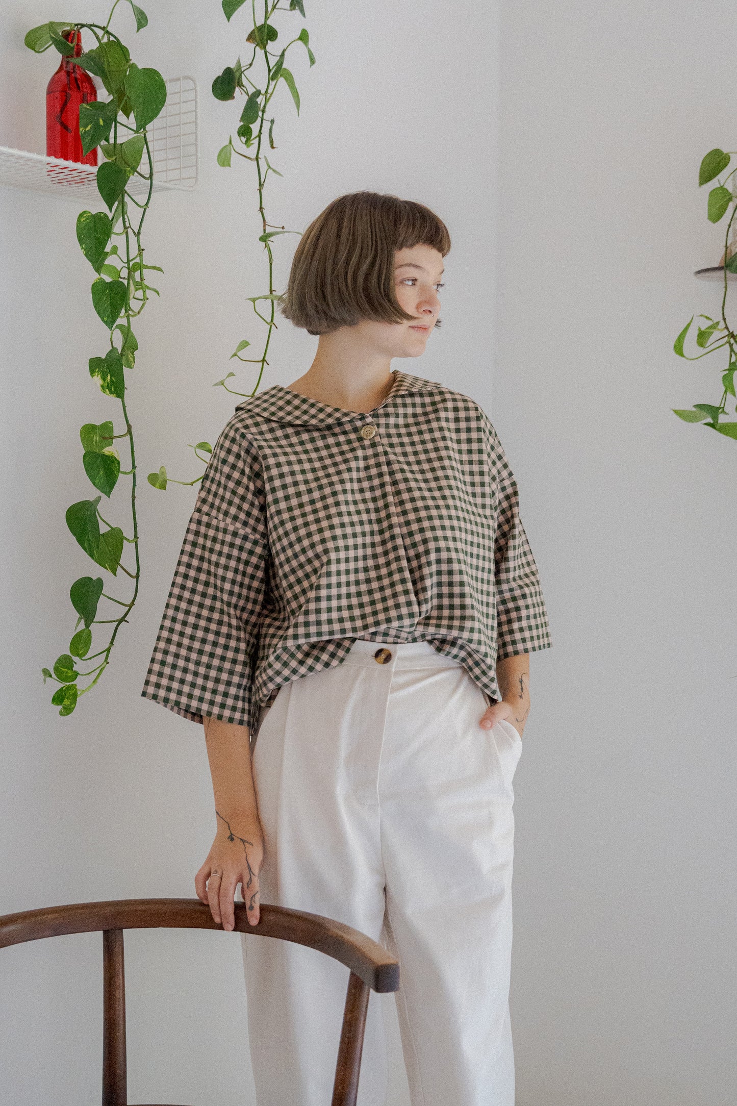 popeye gingham shirt