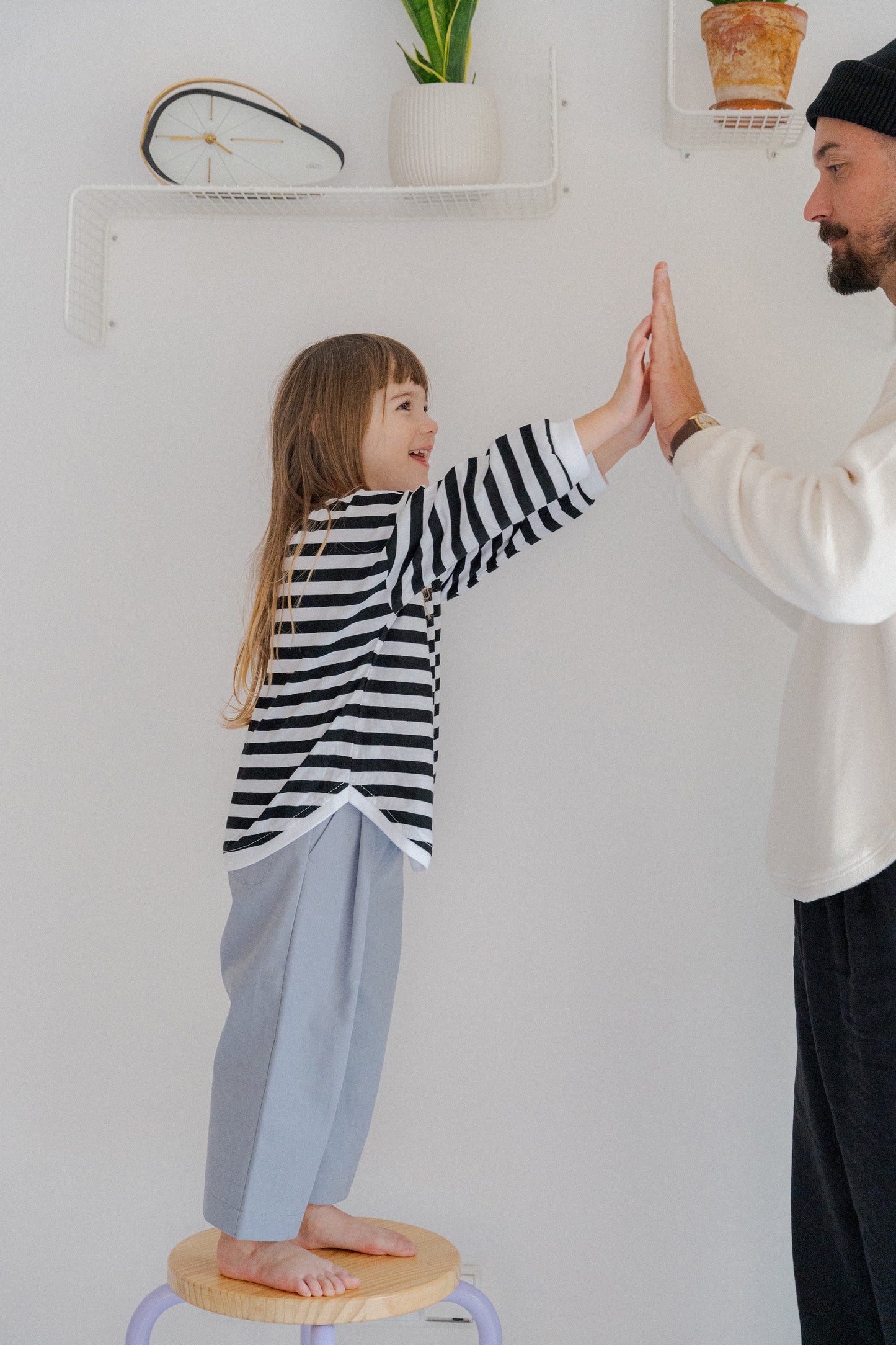 worker twill trousers mini