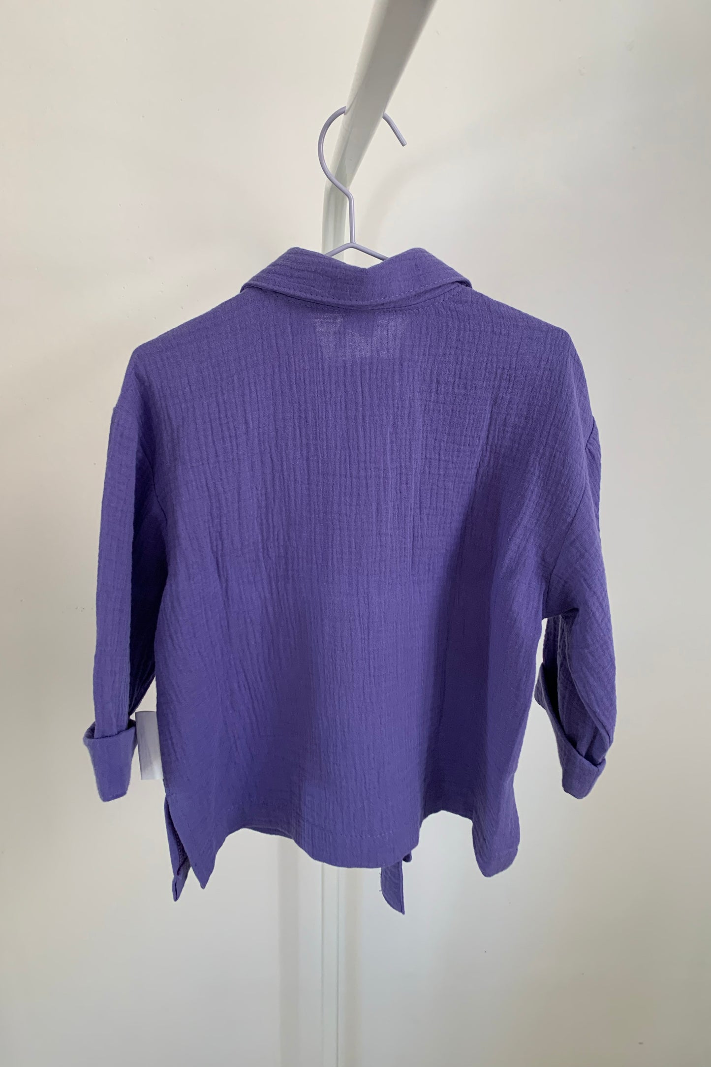 muslin shirt true purple / vel. 98