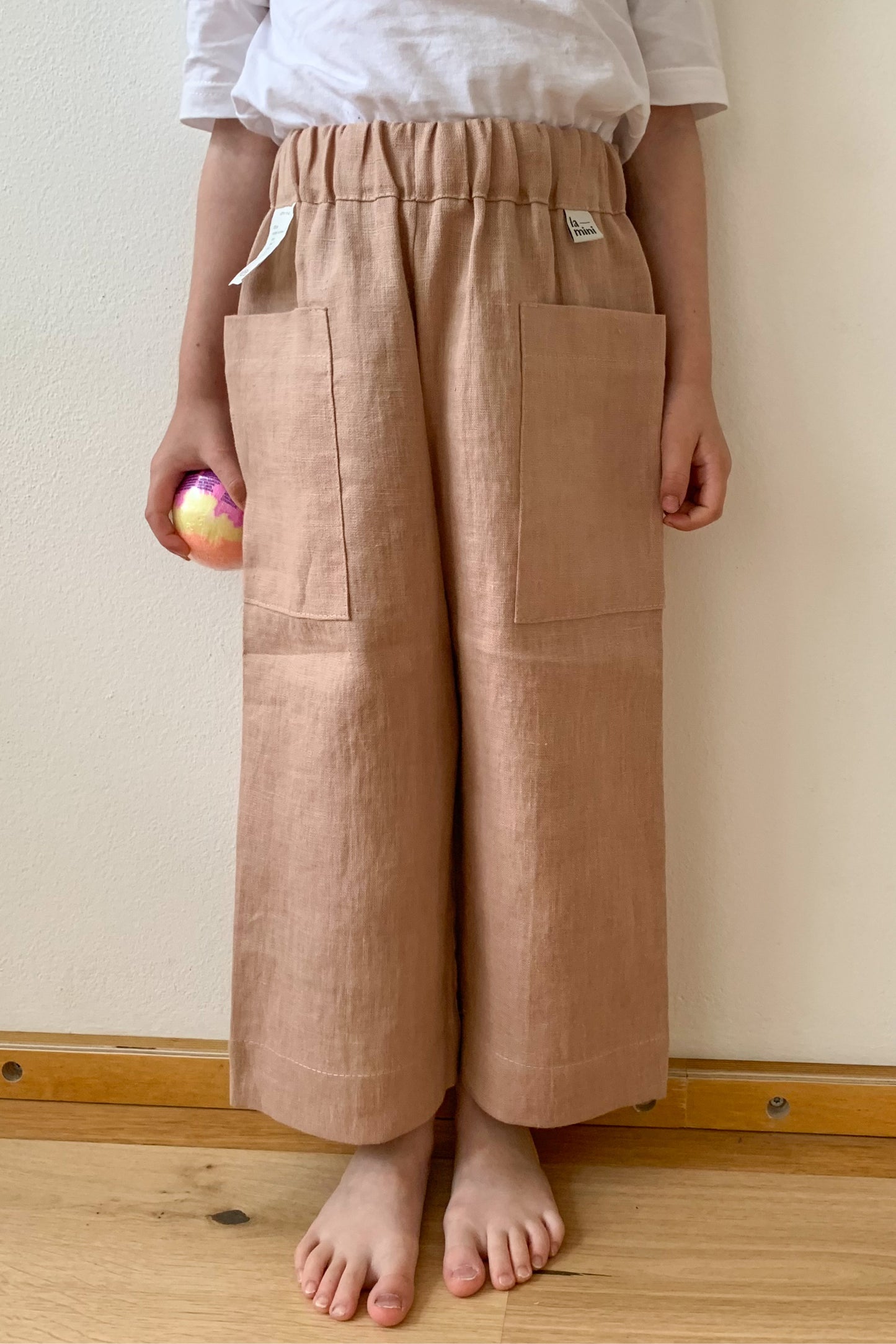 lněné kalhoty